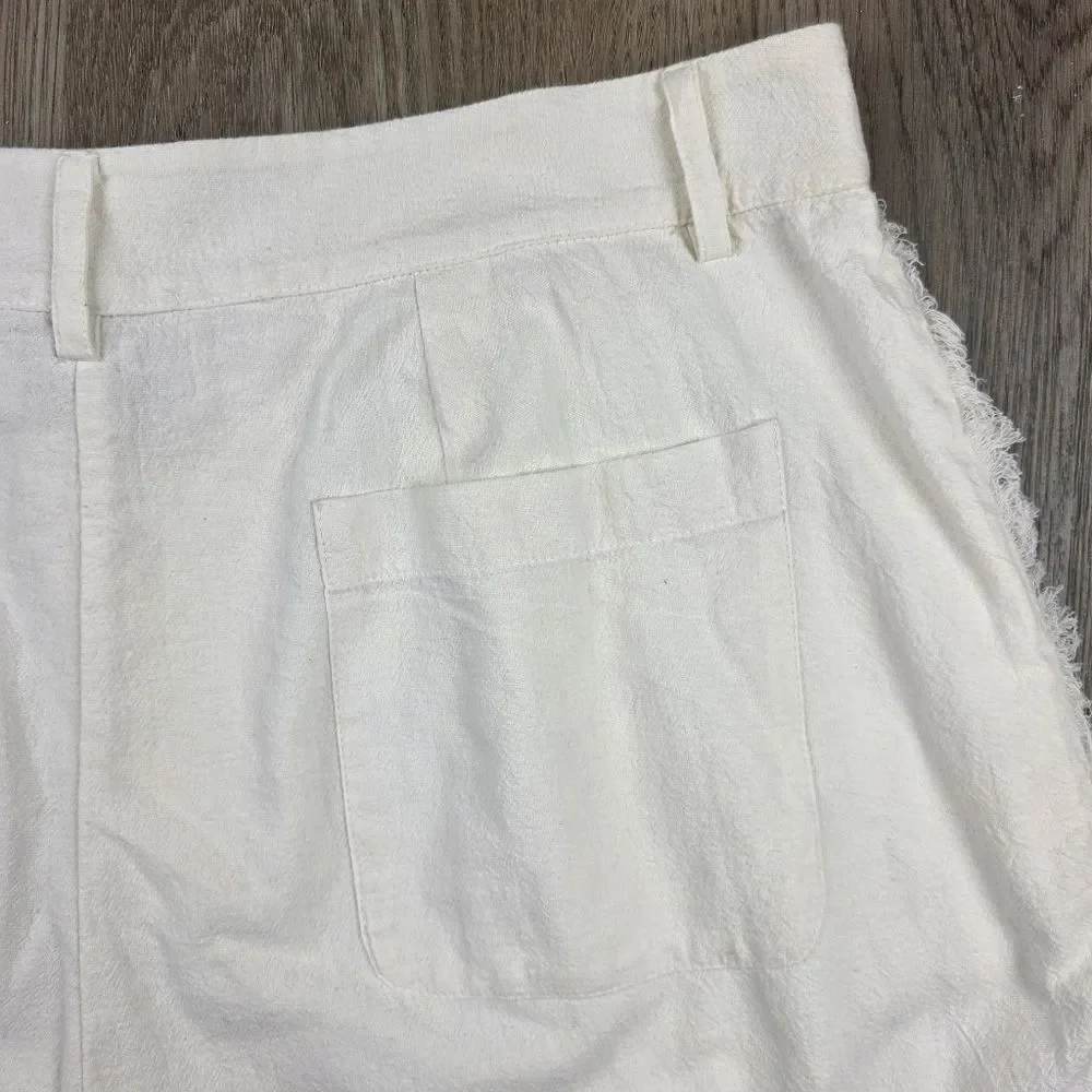 Cleobella 100% Organic Cottot High-Rise Shorts Size XL